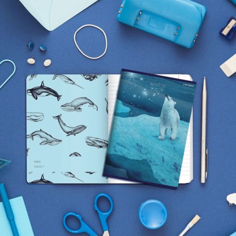 Zeszyt WINTER SAILOR A5 60k. 70g linia Top 2000 (400157926) Top 2000