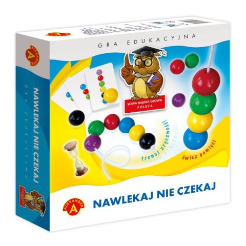 Gra logiczna nawlekaj nie czekaj Domino Alexander (5906018004113) Alexander