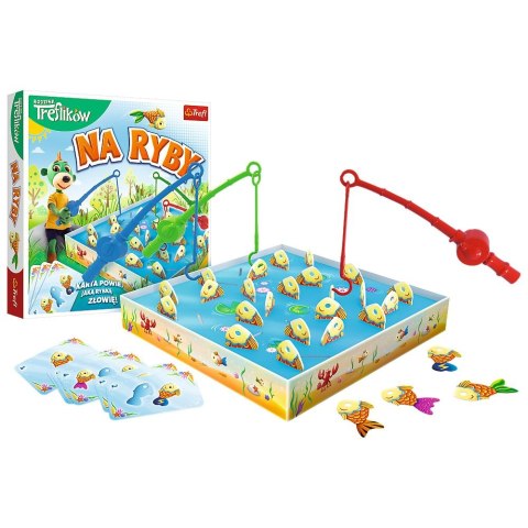 Gra planszowa Rodzina Treflików Trefliki Na Ryby Na ryby Trefl (01963) Trefl