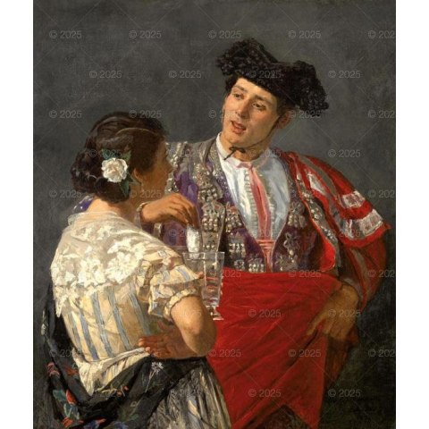 Kalendarz ścienny MALARSTWO IMPRESJONISTÓW WIELOPLANSZOWY 12K 320mm x 470mm Lucrum (RW9) Lucrum