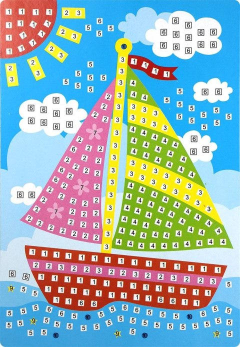 Mozaika standard ŻAGLÓWKA Fun&Joy (FJBEVA810) Fun&Joy