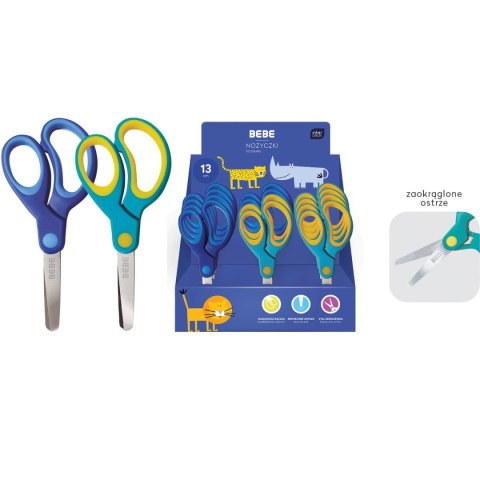 Nożyczki BB Kids 13cm 13cm Interdruk (5902277349200) Interdruk
