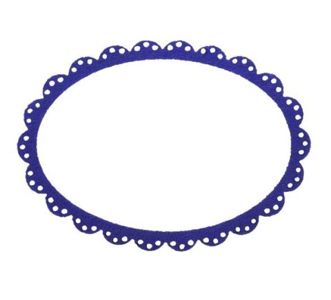 Ozdoba filcowa Craft-Fun Series ramka koronka Titanum (X104) Titanum