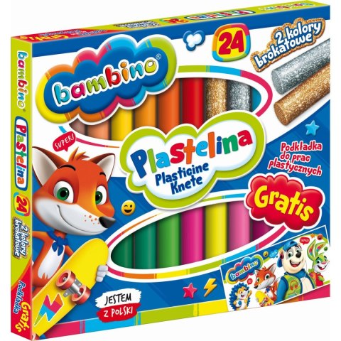 Plastelina 24 kol. standard mix St.Majewski St.Majewski