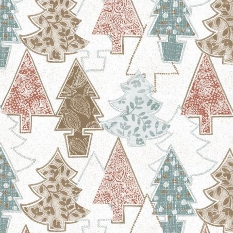 Serwetki gwiazdka mix bibuła [mm:] 330x330 Pol-mak (Sd GW) Pol-mak