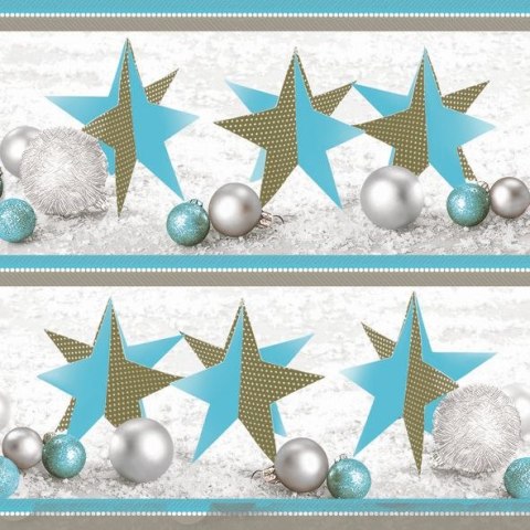 Serwetki gwiazdka mix bibuła [mm:] 330x330 Pol-mak (Sd GW) Pol-mak