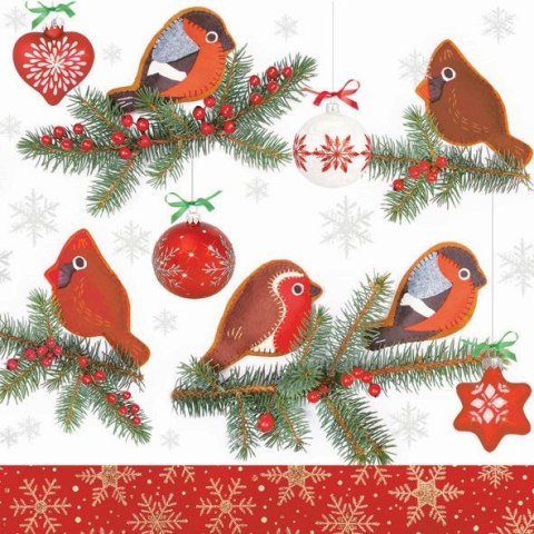 Serwetki gwiazdka mix bibuła [mm:] 330x330 Pol-mak (Sd GW) Pol-mak