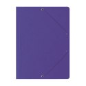 Teczka kartonowa na gumkę A4 fioletowy 350g Bantex (400087828) Bantex