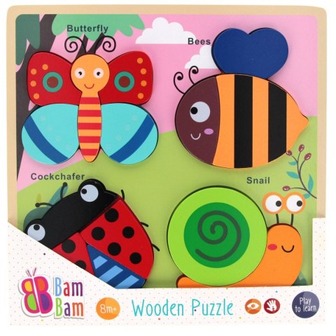 Układanka drewniana ogród Bam Bam (541641) Bam Bam