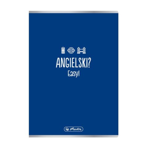 Zeszyt A5 Jęz. Angielski 9577388 60k. krata Herlitz (400197993) Herlitz