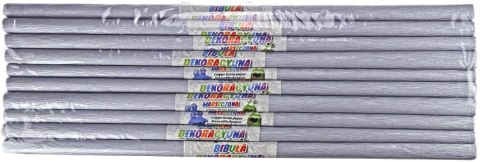 Bibuła marszczona marszczona 31 srebrna 500mm x 2000mm Fun&Joy Fun&Joy