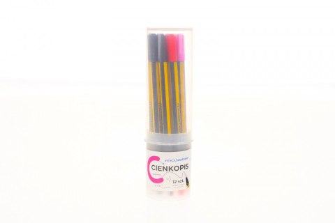 Cienkopis MASSTER wkład mix 0,4mm 12kol. Kamet (12 kol) Kamet