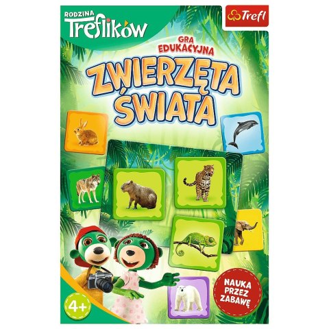 Gra edukacyjna Zwierzęta świata - Rodzina Treflików Trefl (02337) Trefl