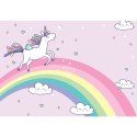 Kartka składana KARNET B8 unicorn tęcza Henry (5905701484300) Henry