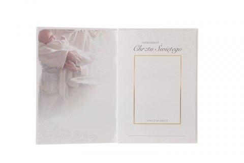 Kartka składana Chrzest B5 Kukartka (PMB PR-0005) Kukartka