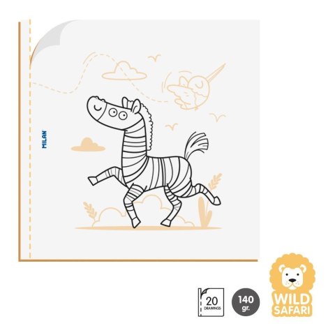 Kolorowanka Dzikie Safari Milan (54218GC01) Milan