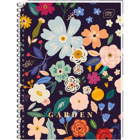 Kołozeszyt (kołonotatnik) HS GARDEN B5 100# B5 100k. 70g krata Interdruk (5902277326966) Interdruk