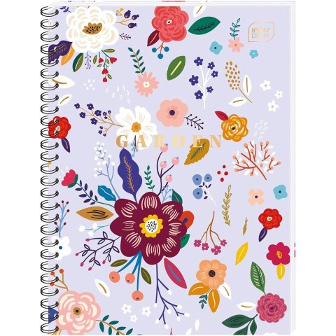 Kołozeszyt (kołonotatnik) HS GARDEN B5 100# B5 100k. 70g krata Interdruk (5902277326966) Interdruk