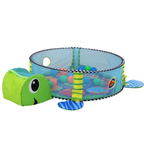 Mata dla malucha Leżanka Dla Niemowlaka Basenik Kulki 3w1 Żółw Lean (17670) Lean