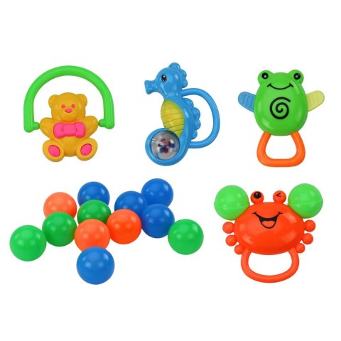 Mata dla malucha Leżanka Dla Niemowlaka Basenik Kulki 3w1 Żółw Lean (17670) Lean