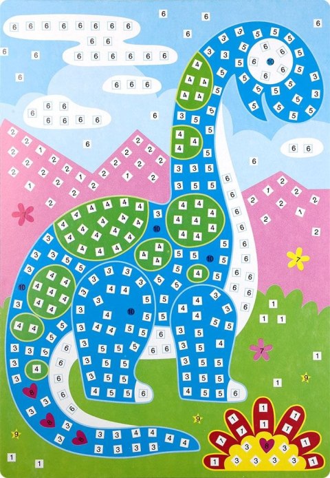 Mozaika standard DINOZAUR Fun&Joy (FJBEVA805) Fun&Joy