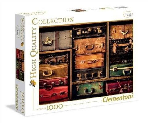 Puzzle Clementoni Walizki 1000 el. (39423) Clementoni