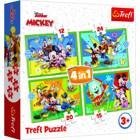 Puzzle Trefl 4w1 el. (34616) Trefl