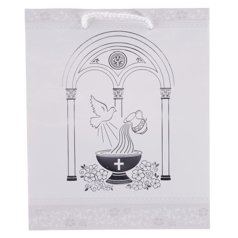 Torba prezentowa torebka chrzest [mm:] 190x230x 100 Merigraf (T4) Merigraf