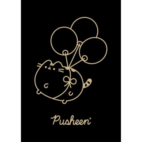 Zeszyt Pusheen A5 60k. 70g krata Unipap Unipap