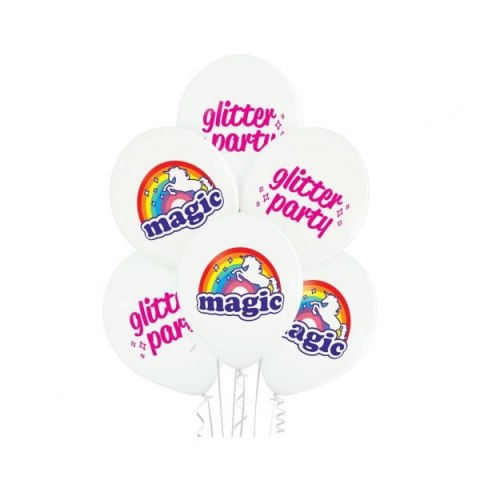 Balon gumowy Godan D11 Magic Unicorn białe 300mm 12cal (BRN_5000761) Godan