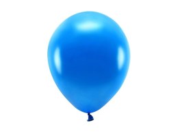 Balon gumowy Partydeco Metalizowane Eco Balloons granatowy 260mm (ECO26M-074) Partydeco