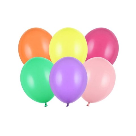 Balon gumowy Party Deco BALONY STRONG PASTEL pastelowy 50 szt mix Partydeco (SB12P-000/50) Partydeco