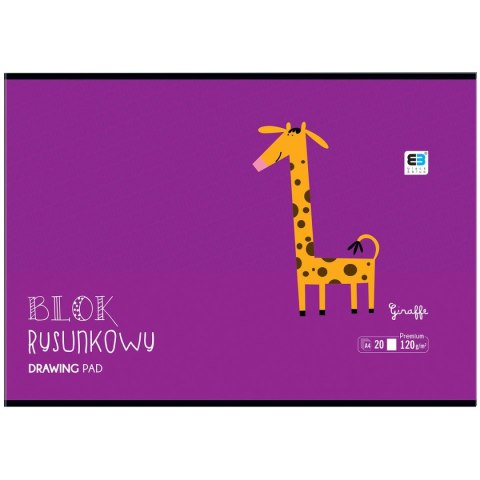 Blok rysunkowy Disney A4 biały 90g 192k Interdruk (BLRB&B) Interdruk