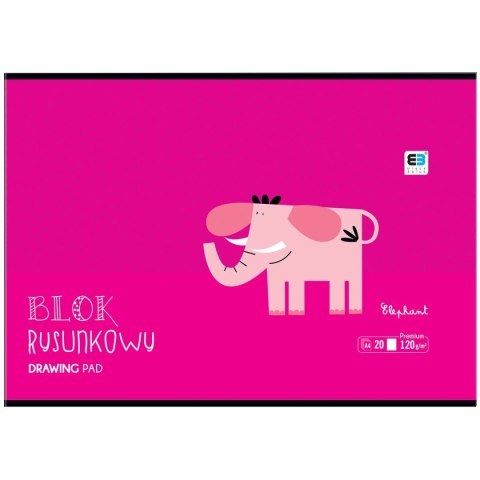 Blok rysunkowy Disney A4 biały 90g 192k Interdruk (BLRB&B) Interdruk