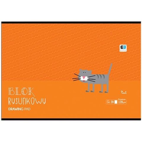 Blok rysunkowy Disney A4 biały 90g 192k Interdruk (BLRB&B) Interdruk