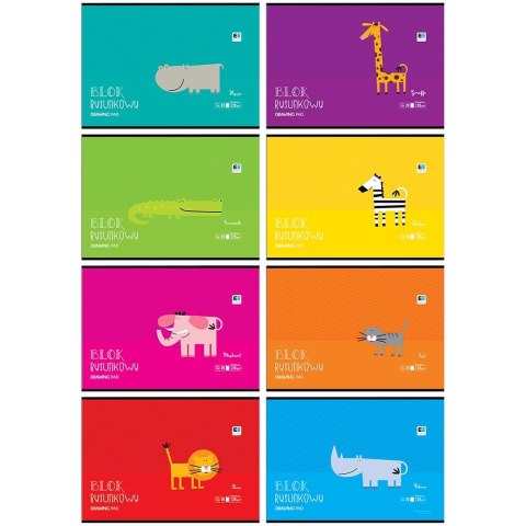 Blok rysunkowy Disney A4 biały 90g 192k Interdruk (BLRB&B) Interdruk