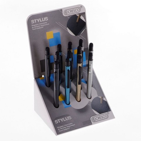 Długopis Stylus wkład niebieski Cresco (750020) Cresco