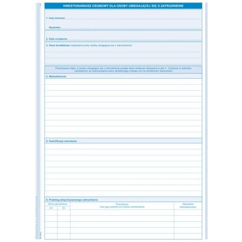 Druk offsetowy A4 40k. Tetis (GT150-B) Tetis