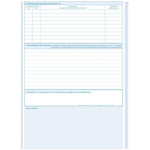 Druk offsetowy A4 40k. Tetis (GT150-B) Tetis