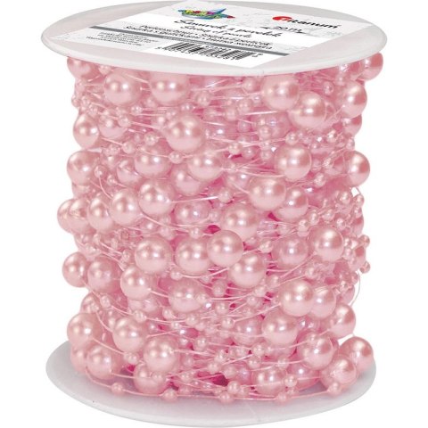Perełki Craft-Fun Series na żyłce różowy pastelowy Titanum (D-8) Titanum