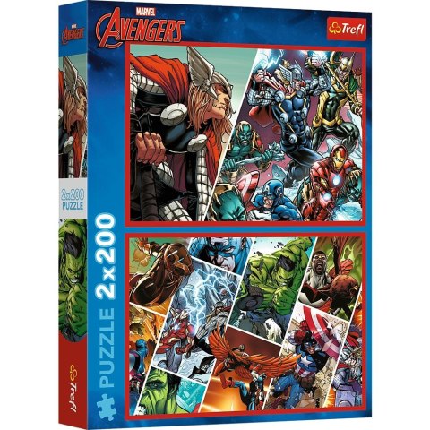 Puzzle Trefl Avengers 2x200 el. (13318) Trefl