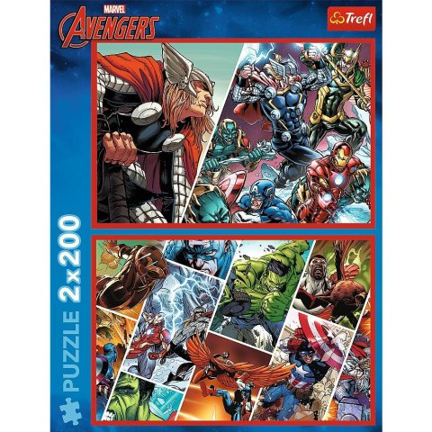 Puzzle Avengers 2x200 el. Trefl (13318) Trefl