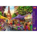 Puzzle Trefl Premium Plus Targ kwiatowy 1000 el. (10799) Trefl