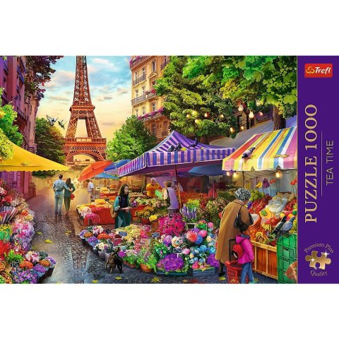 Puzzle Premium Plus Targ kwiatowy 1000 el. Trefl (10799) Trefl
