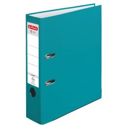 Segregator dźwigniowy Herlitz Q. file Standard 50016259 A4 turkusowy (300005001) Herlitz