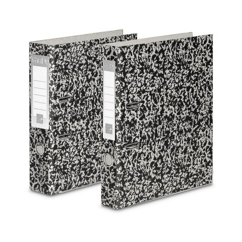 Segregator dźwigniowy Marmurek T A4 50mm beżowo-czarny VauPe (018/98) VauPe