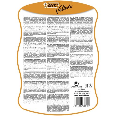 Tablica suchościeralna VELLEDA [mm:] 300x200 Bic Kids (841362) Bic Kids