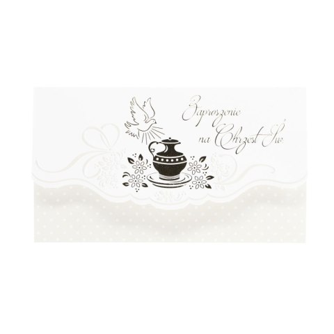 Zaproszenie duże chrzest graficzne Merigraf Merigraf