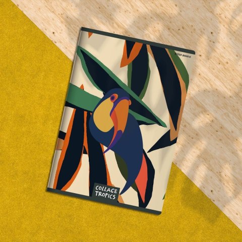 Zeszyt COLLAGE TROPICS A5 96k. 70g linia Top 2000 (400157940) Top 2000