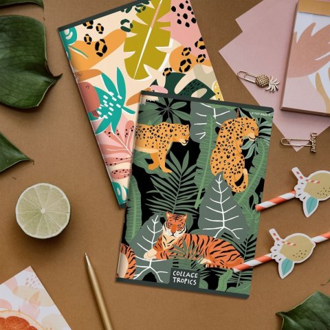 Zeszyt COLLAGE TROPICS A5 96k. 70g linia Top 2000 (400157940) Top 2000